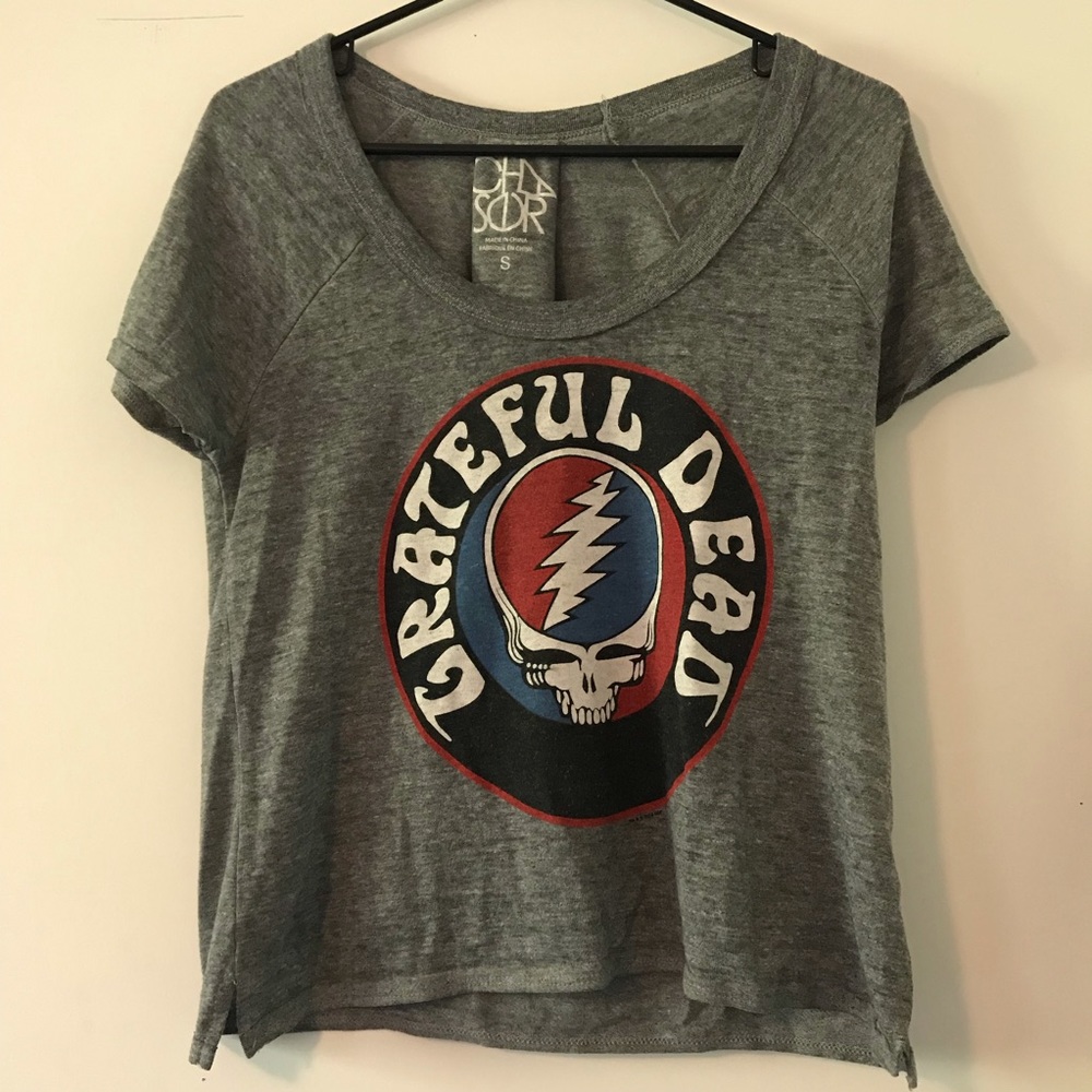 • chaser grateful dead burnout tshirt s •
